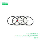 1-12181033-0 Standard Piston Ring Kit 1121810330 Suitable for ISUZU DA640