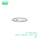 8-97306188-0 Counter Shaft Bearing Shim 8973061880 For ISUZU XM