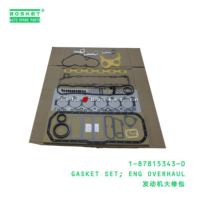 1-87815343-0 Engine Overhaul Gasket Set 1878153430 For ISUZU XE