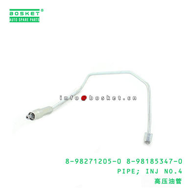 8-98271205-0 8-98185347-0 No.4 Injection Pipe 8982712050 8981853470 For ISUZU NPR 4HK1