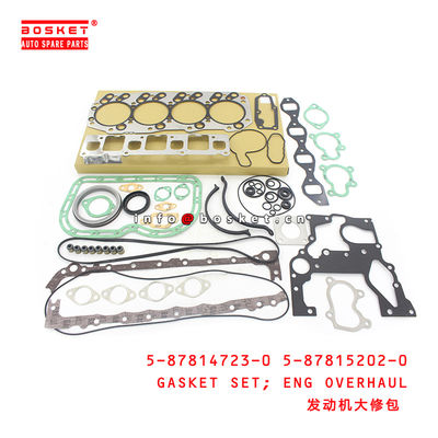 5-87814723-0 5-87815202-0 Engine Overhaul Gasket Set 5878147230 5878152020 Suitable for ISUZU NKR77 4JH1T