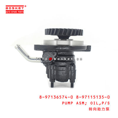 8-97136574-0 8-97115135-0 Power Steering Oil Pump Assembly 8971365740 8971151350 Suitable for ISUZU NPR 4HF1
