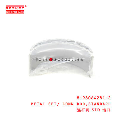 8-98064281-2 Standard Connecting Rod Metal Set Suitable for ISUZU FRR FSR FTR 4HK1 6HK1 8980642812