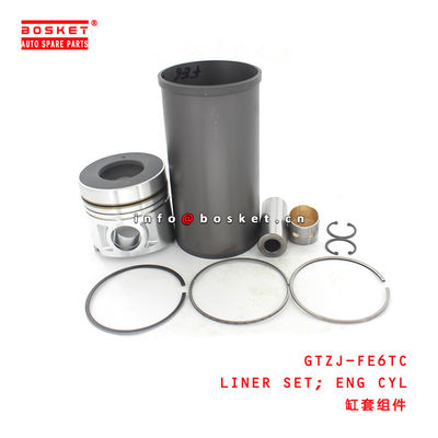 GTZJ-FE6TC Engine Cylinder Liner Set  For ISUZU UD-NISSAN FE6TC -24V