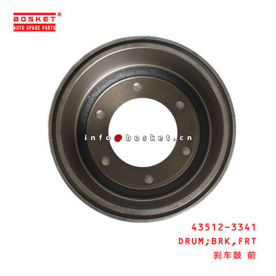 43512-3341 Front Brake Drum suitable for ISUZU HINO 500