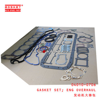 04010-0706 Engine Overhaul Gasket Set for ISUZU HINO J08C