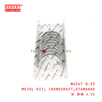 M4547 0.25 Standard Crankshaft Metal Kit suitable for ISUZU NPR66 4HF1 4HF1-T 4HG1 4HJ1 4HK1 4HK1-T