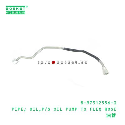 8-97312556-0 Power Steering Oil Pump To Flex Hose Oil Pipe suitable for ISUZU   8973125560