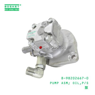 8-98202667-0 PUMP ASM; OIL,P/S suitable for ISUZU 8982026670