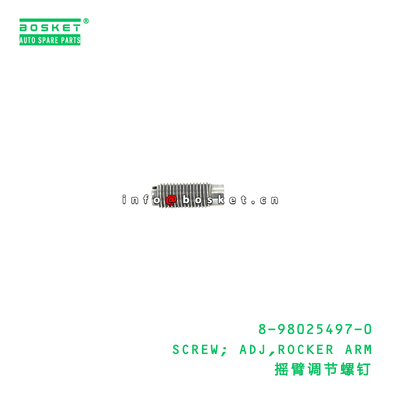 8-98025497-0 SCREW; ADJ,ROCKER ARM Suitable for ISUZU NHR 4JJ1 8980254970