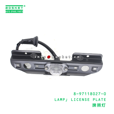 8-97118027-0 LAMP; LICENSE PLATE suitable for ISUZU 8971180270