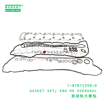 1-87815398-0 GASKET SET; ENG HD OVERHAUL suitable for ISUZU   1878153980