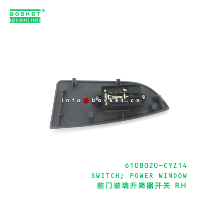 6108020-CYZ14 Power Window Switch for ISUZU 700P VC46 4HK1 6UZ1 with 3 Months Warranty