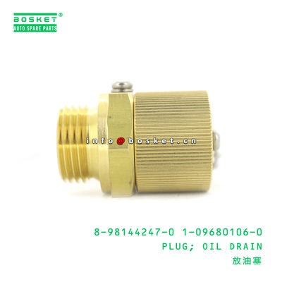 8-98144247-0 1-09680106-0 Oil Drain Plug 8981442470 1096801060 For ISUZU NPR 4HK1