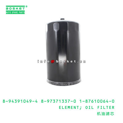 8-94391049-4 8-97371337-0 1-87610064-0 Oil Filter Element Suitable for ISUZU FVR34 6HK1