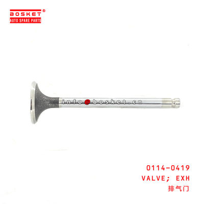 0114-0419 Exhaust Valve For ISUZU 6BD1