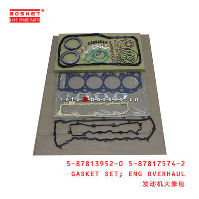 5-87813952-0 5-87817574-2 Engine Overhaul Gasket Set 5878139520 5878175742  For ISUZU NKR 4HG1-N