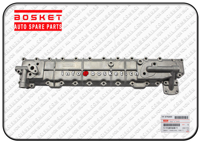 1112810280 1-11281028-0 6BG1 Isuzu Engine Parts OiL Cooler  Body