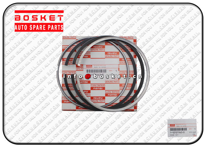 EXR52 6WG1 Isuzu Engine Parts Standard Piston Ring Set 1121211430 1-12121143-0