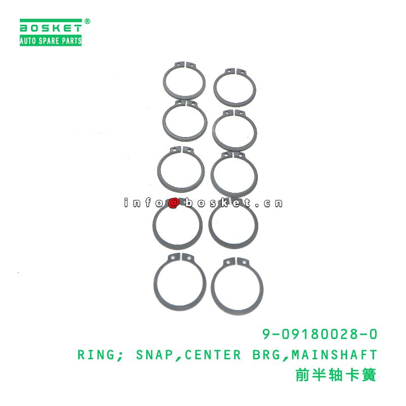 9-09180028-0 Mainshaft Center Bearing Snap Ring suitable for ISUZU UCS17 4ZE1 9091800280