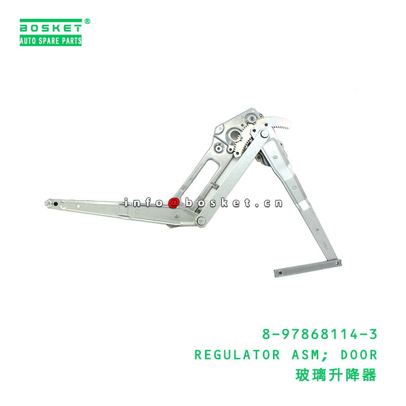 8-97868114-3 Door Regulator Assembly for ISUZU NKR 4JH1 8978681143 Window Regulator
