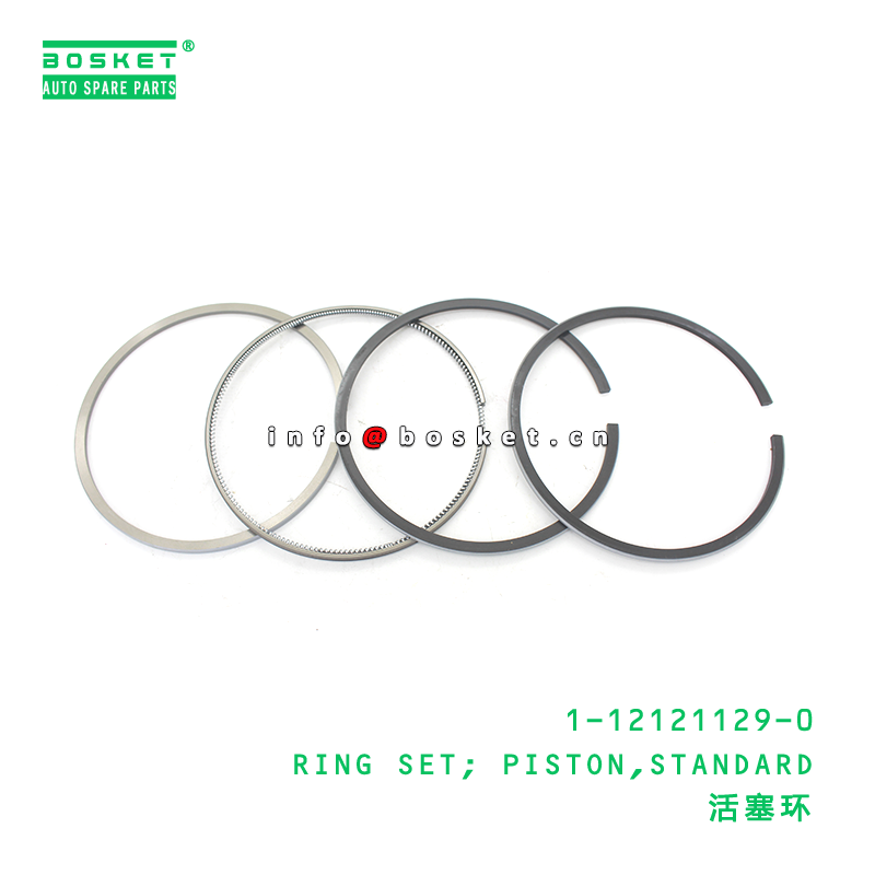 1-12121129-0 RING SET; PISTON,STANDARD suitable for ISUZU CXZ81K 10PE1 1121211290
