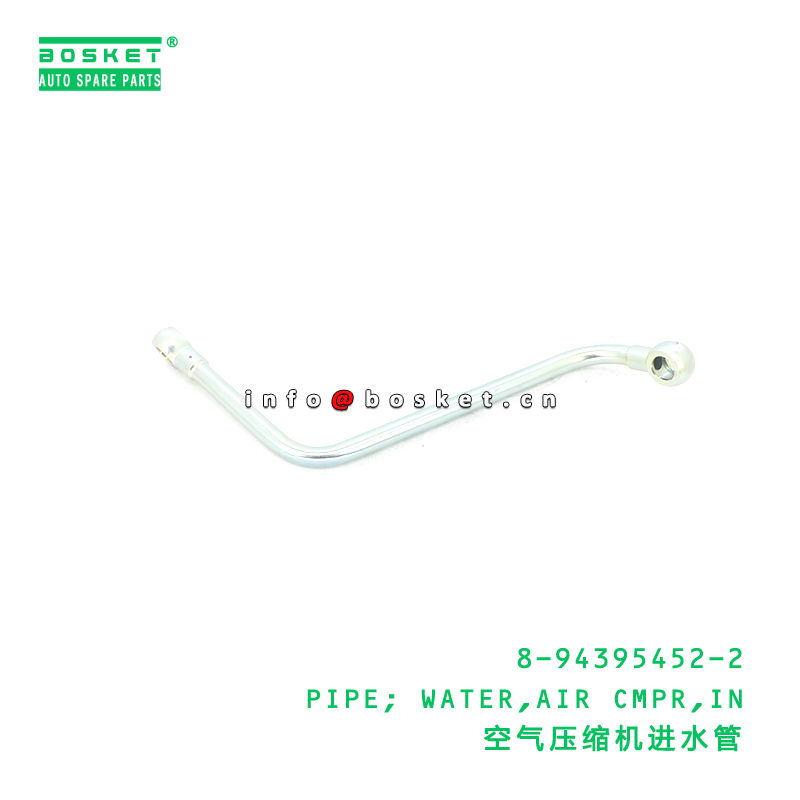 Water Air Compressor Pipe Suitable for ISUZU 8943954522 with 3 Months Warranty and 15-20 Days Delivery