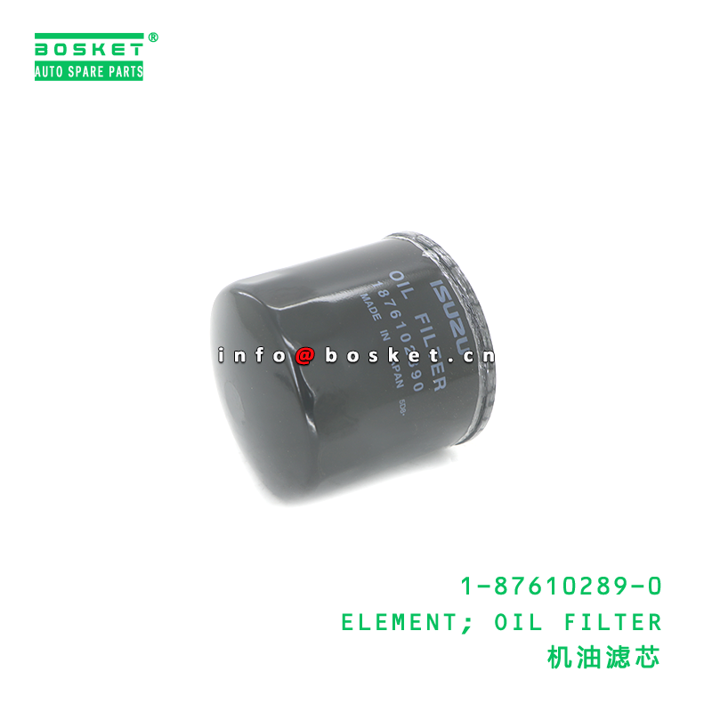 1-87610289-0 ELEMENT; OIL FILTER suitable for ISUZU 1876102890