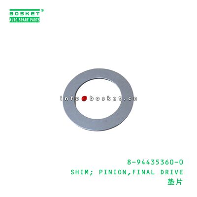 8-94435360-0 SHIM; PINION,FINAL DRIVE ISUZU 8944353600に適している