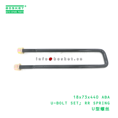 18x73x440 ABA Uボルトセット; RRスプリング JMC 18x73x440 ABA用